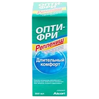 ОПТИ-ФРИ Реплениш Раствор многофункциональный д/силикон-гидрогелевых линз 300мл N1