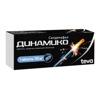 Динамико таб п.п.о. 100мг N1