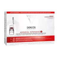 VICHY Средство против выпадения волос Dercos Aminexil Intensive 5 для женщин 6мл N21