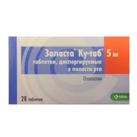 Заласта Ку-таб таб дисперг полост рта 5мг N28