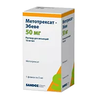 Метотрексат-Эбеве р-р д/ин 1% 5мл N1