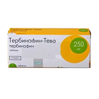 Тербинафин-Тева таб 250мг N7