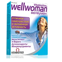 Велвумен Wellwoman VITABIOTICS капсулы 1262мг N30