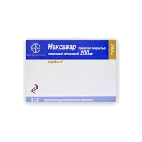 Нексавар таб п.п.о. 200мг N112