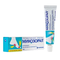 Микозорал мазь д/наружн пр 2% 15г N1
