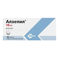 Алзепил таб п.п.о. 10мг N28