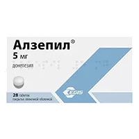 Алзепил таб п.п.о. 5мг N28