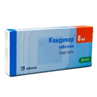 Кандекор таб 8мг N28