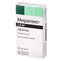 Мирапекс таб 1мг N30