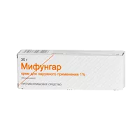 Мифунгар крем д/наружн пр 1% 30г N1