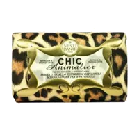 Nesti Dante Мыло Chic Animalier Мыло Шикарное бронзовое-Бронзовый леопард 250г