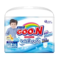 Подгузники детские GOON трусики для мальчиков р.XXL (13-25кг) N28