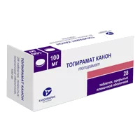 Топирамат Канон таб п.п.о. 100мг N28