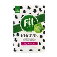 Кисель FitParad плодово-ягодный витаминизир быстрораствор Черника 30г