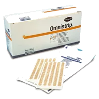 Пластырь мед на операционные швы Hartmann Omnistrip полоски для закрытия ран н/ткан стер 6 х 101мм N500
