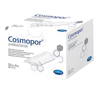 Повязка Hartmann Cosmopor Antibacterial послеоперац с серебром самоклеющ стер 7,2х5см N25