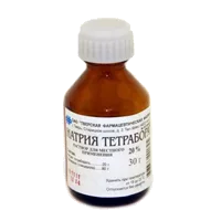 Натрия тетраборат р-р д/местн и наружн пр 20% 30г N1
