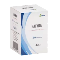 Натива таб 0,2мг N30