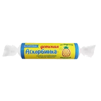 Аскорбинка с сахаром КФК таб вкус банана 2,9г N10