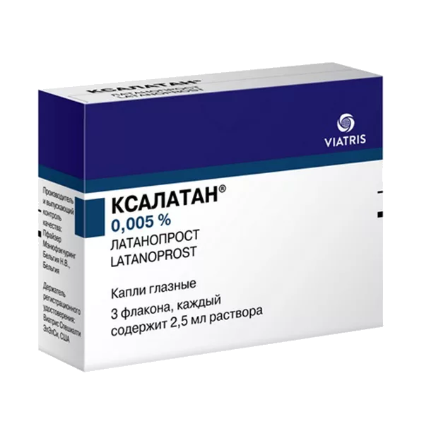 Ксалатан кап глазн 0,005% 2,5мл N3