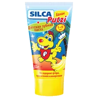 Зубная паста SILCA Putzi Детская Банан без фтора 1-6 лет 50мл