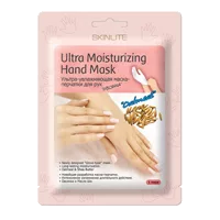 SKINLITE Маска-перчатки для рук (SL-258) Ультра увлажняющая Овсянка