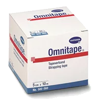Лейкопластырь фиксирующий Hartmann Omnitape (тейп) 100% вискоза цв беж 5см х 10м