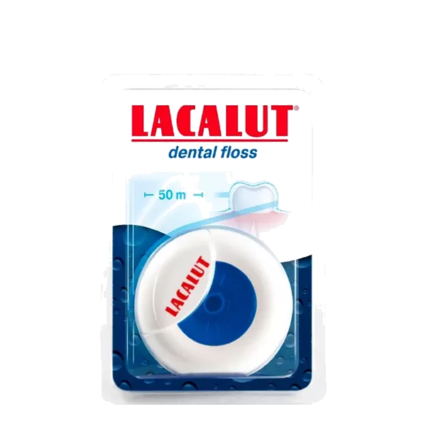 Зубная нить Lacalut dental floss 50м
