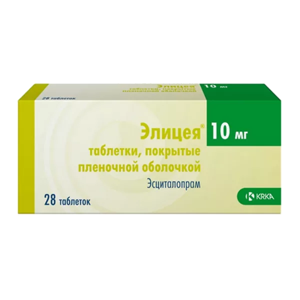 Элицея таб п.п.о. 10мг N28