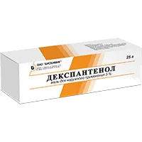 Декспантенол мазь д/наружн пр 5% 25г N1