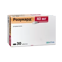 Розукард таб п.п.о. 40мг N30
