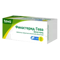 Финастерид-Тева таб п.п.о. 5мг N30