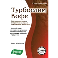 Турбослим Кофе ЭВАЛАР капучино 9,5г N10