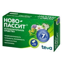 Ново-Пассит таб п.п.о. N10