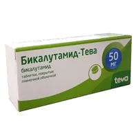 Бикалутамид-Тева таб п.п.о. 50мг N60