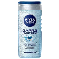Nivea For Men Гель для душа Заряд чистоты 250мл
