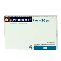 Дуплекор таб п.п.о. 5мг 20мг N30