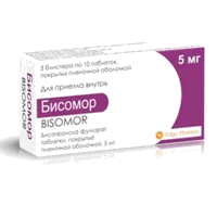 Бисомор таб п.п.о. 5мг N30