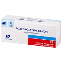 Розувастатин Канон таб п.п.о. 10мг N28
