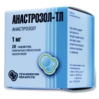 Анастрозол-ТЛ таб п.п.о. 1мг N28