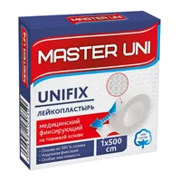 Лейкопластырь фиксирующий MASTER UNI ткан осн 1 х 500см