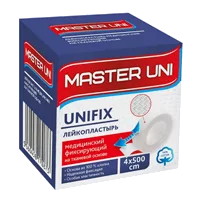 Лейкопластырь фиксирующий MASTER UNI ткан осн 4 х 500см