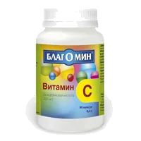 Благомин Витамин C (аскорбиновая кислота) 300мг капсулы 0,4г N90