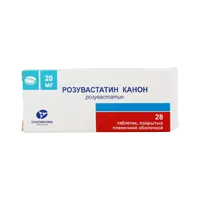 Розувастатин Канон таб п.п.о. 20мг N28