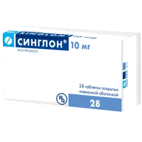 Синглон таб п.п.о. 10мг N28