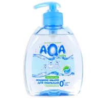 AQA baby Мыло жидкое для малыша 0+ 300мл