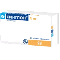 Синглон таб жев 4мг N28