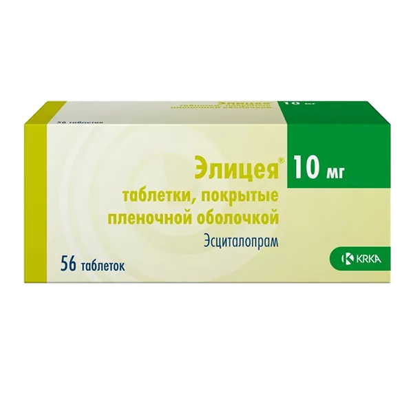 Элицея таб п.п.о. 10мг N56