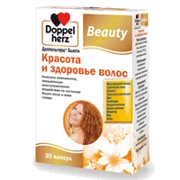 Доппельгерц Бьюти Красота и здоровье волос капсулы 1235мг N30
