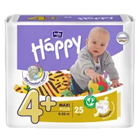 Подгузники детские BELLA baby Happy 4+ maxi plus 9-20кг N25
